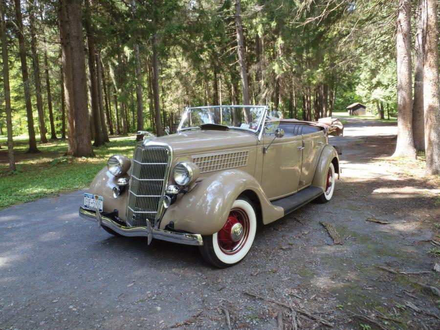  Ford V8 Model 48 DeLuxe Phaeton 1935 года  (фото 31 из 52)